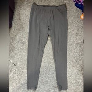 J. Jill Charcoal Pima Ankle Leggings